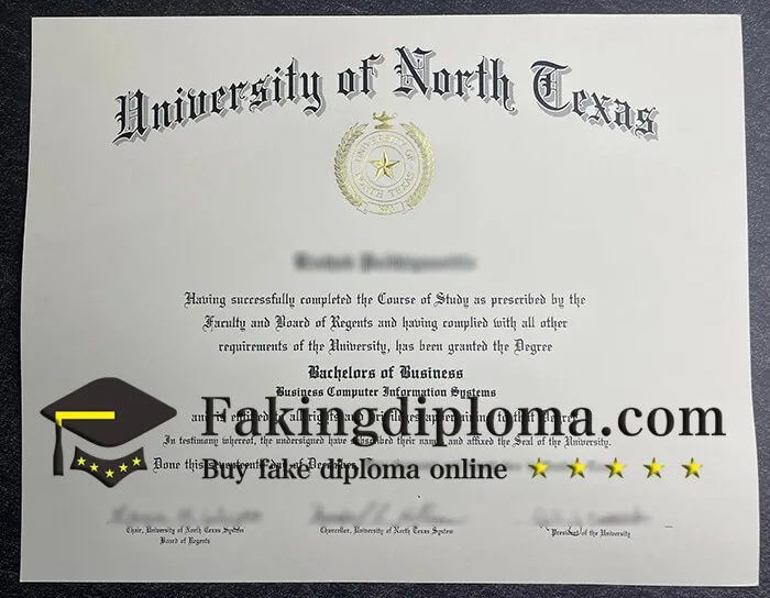 Buy University of North Texas diploma, buy UNT fake degree.