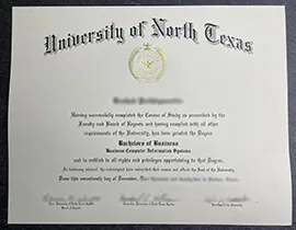 Can I get University of North Texas Fake Diploma?