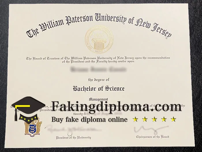 Buy William Paterson University diploma, buy fake William Paterson University degree.