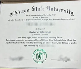 How to Order Chicago State University diploma? Buy CSU Degree.
