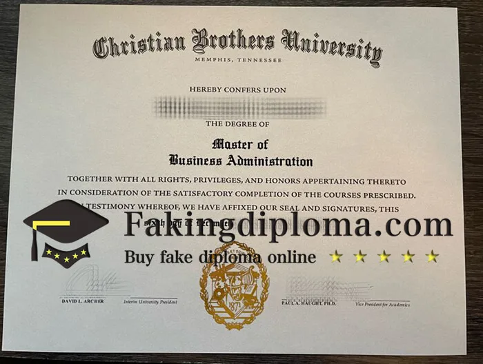 Buy Christian Brothers University diploma, order CBU degree.