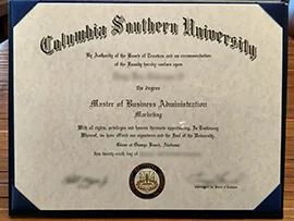 How long to order Columbia Southern University diploma?