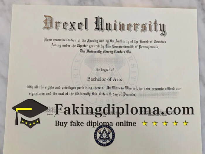 Where to order Drexel University diploma? buy fake degree online.