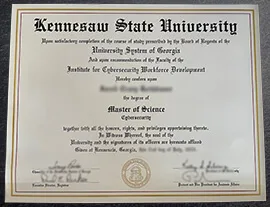 Where to Buy Fake Kennesaw State University diploma?