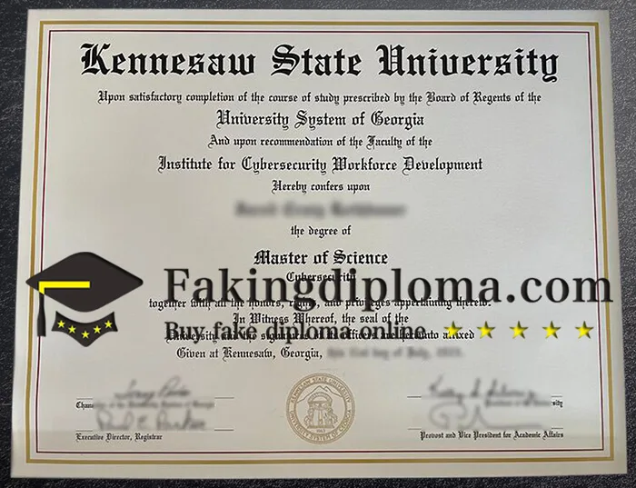 Buy Kennesaw State University diploma, buy KSU degree online.