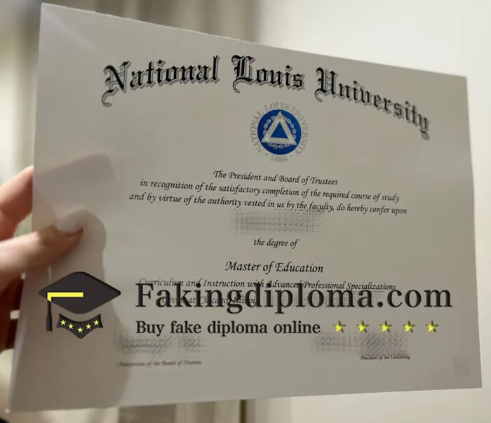 How to order National Louis University diploma?
