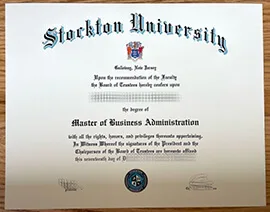 Obtain Fake Stockton University diploma online.