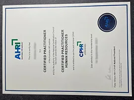 How to get Australian HR Institute fake certificate?