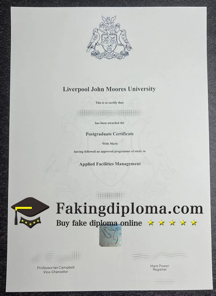 How to order Liverpool John Moores University diploma? buy LJMU degree online.