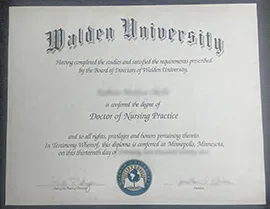 Can I order Walden University fake diploma?