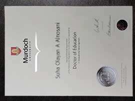I would like to order Murdoch University fake diploma?