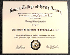 How to get Rowan College of South Jersey diploma, order RCSJ degree.