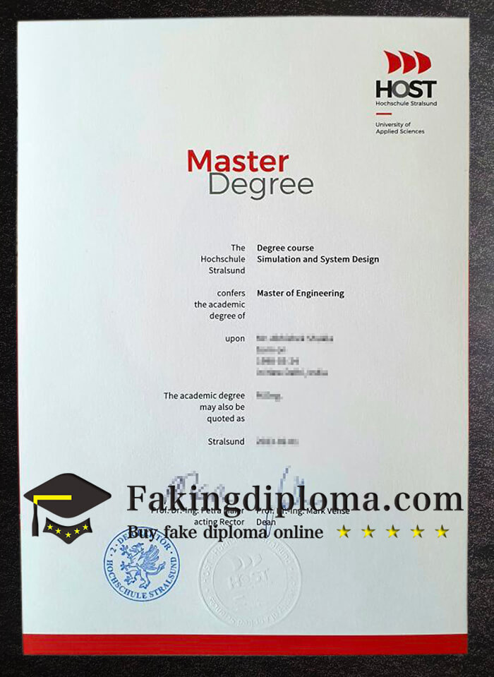 get Stralsund University diploma, buy fake Stralsund University degree.