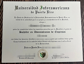 Buy Universidad Interamericana de Puerto Rico Degree Online.