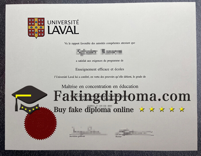 Where to get Université Laval diploma? get Université Laval certificate.