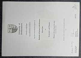 Can I order University of Bedfordshire fake diploma?