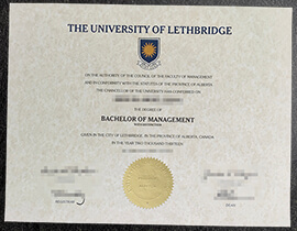 Can I order University of Lethbridge Fake Diploma?