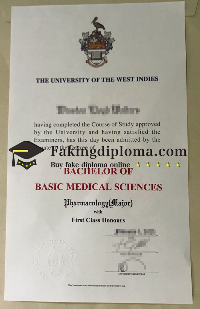 buy University of the West Indies degree