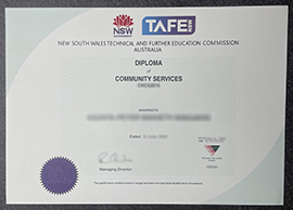 Where to order TAFE NSW certificate online?