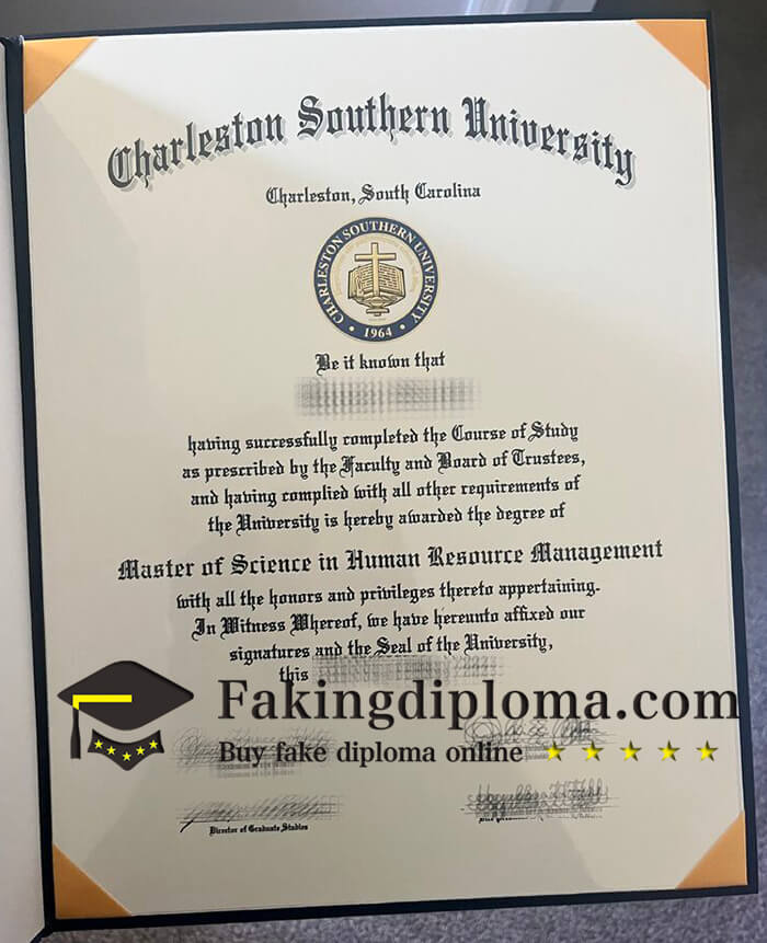 Buy Charleston Southern University diploma, order CSU degree online.