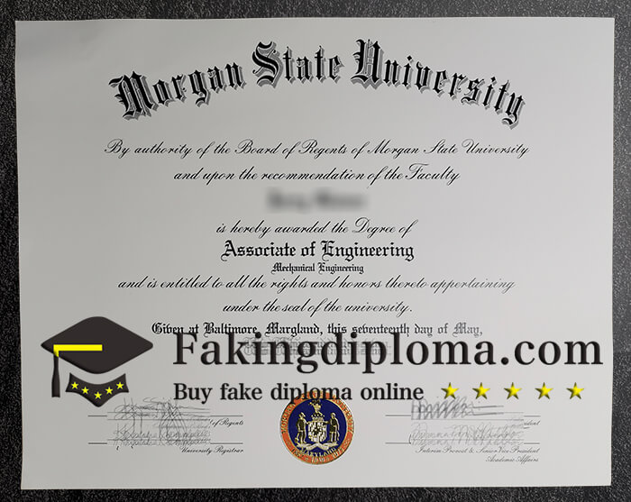 How to buy Morgan State University diploma?