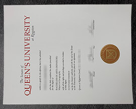 How to order Queen’s University fake diploma?