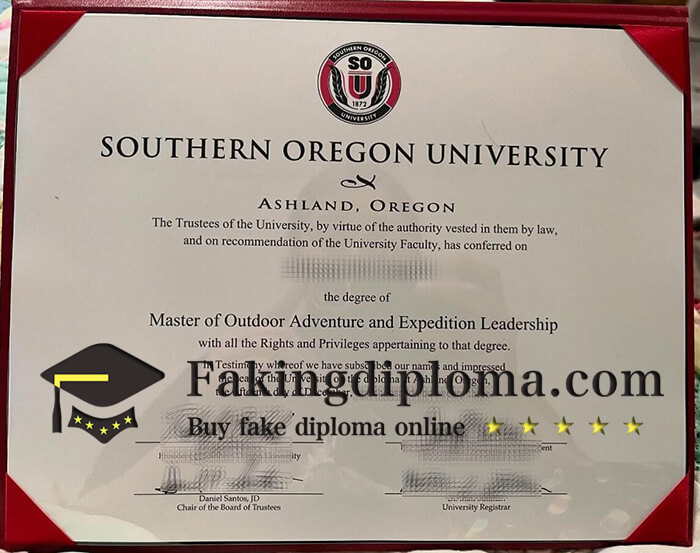 buy Southern Oregon University degree