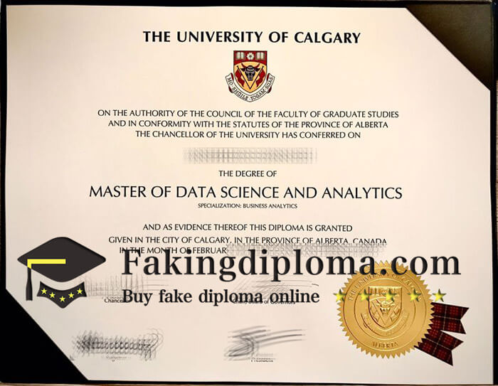 How to order University of Calgary diploma?