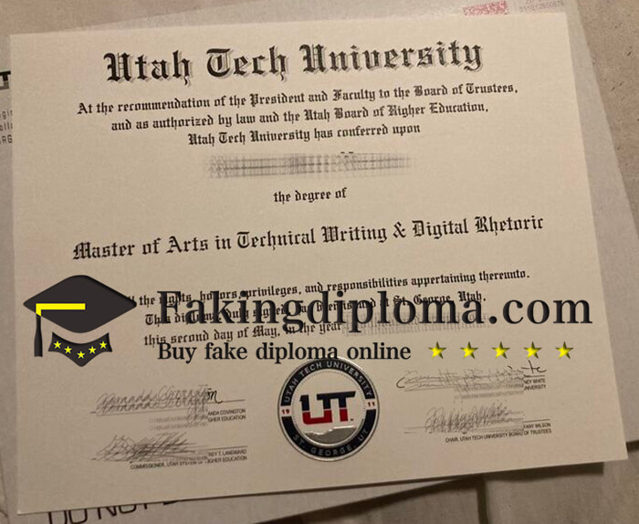 Where to buy Utah Tech University fake degree?