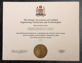 How to buy OACETT fake certificate in Canada?