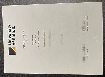 Can I get University of Suffolk Fake Diploma?
