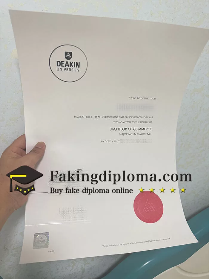 where to buy Deakin University diploma? get Deakin University degree.
