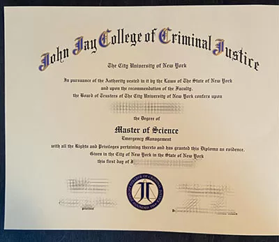 Purchase CUNY John Jay College Fake Diploma Online