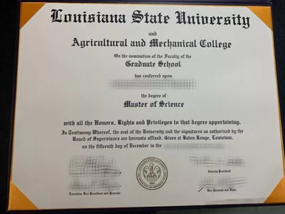 Where to get Louisiana State University diploma?
