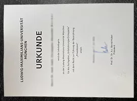 Can I Buy LMU Munich Fake diploma?