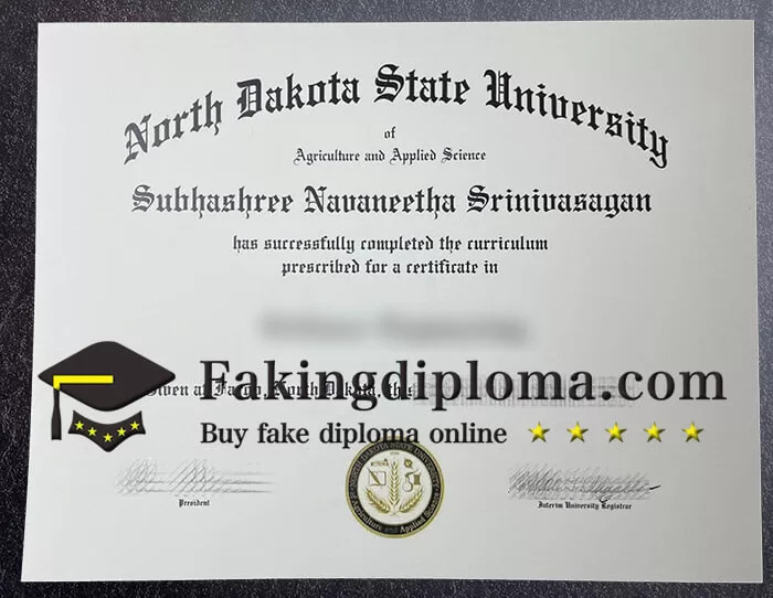 Where to buy North Dakota State University diploma? buy NDSU degree.