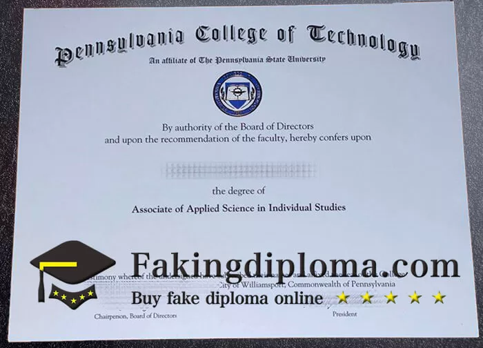 How to get Pennsylvania College of Technology diploma? buy PCT degree online.