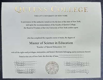 How much does it cost to order a Queens College diploma?