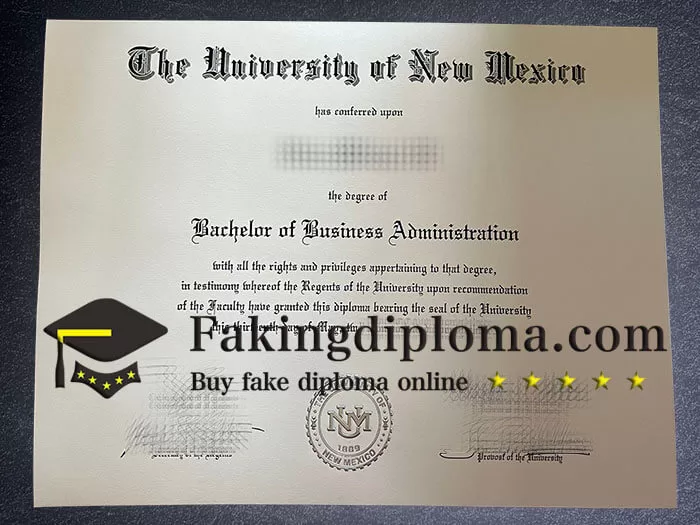 Where to order University of New Mexico diploma?