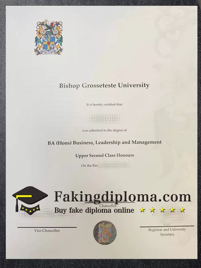 How to order Bishop Grosseteste University diploma? buy BHU degree online.