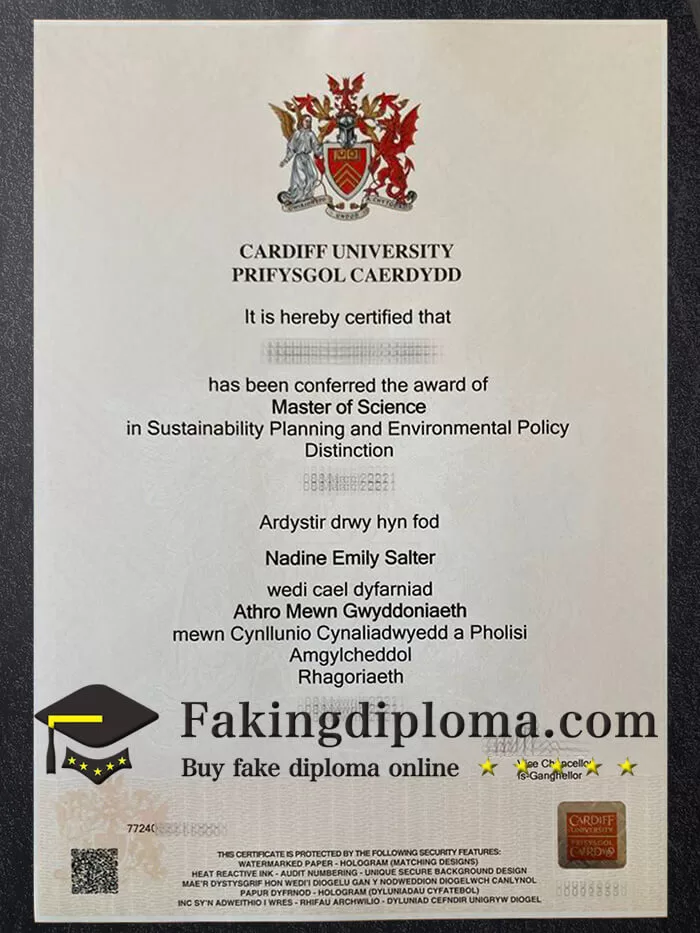 Where to get Cardiff University diploma? buy Cardiff University degree online.