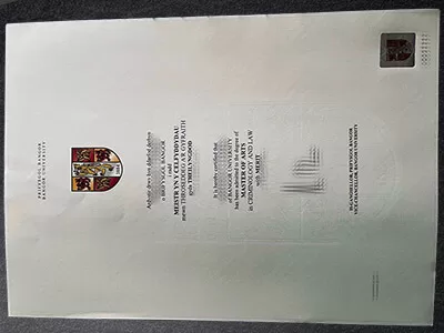 Buy a Custom Bangor University Fake Degree Replica