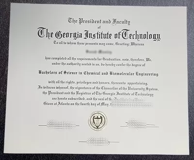 Order Custom Georgia Institute of Technology Fake Diploma Online
