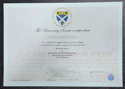 How to get Glasgow Caledonian University Fake Diploma?