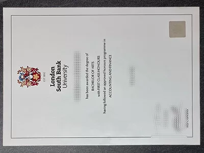 Reliable London South Bank University Fake Degree Providers