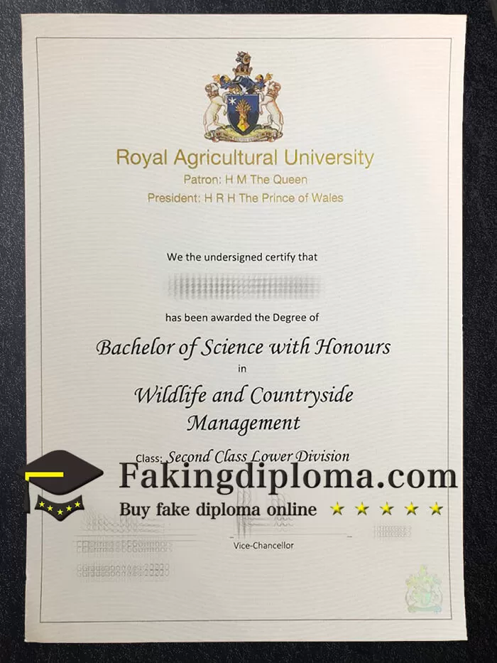Can I order Royal Agricultural University diploma? buy RAU degree online.