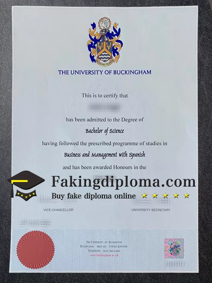 Order University of Buckingham diploma, buy University of Buckingham degree online.