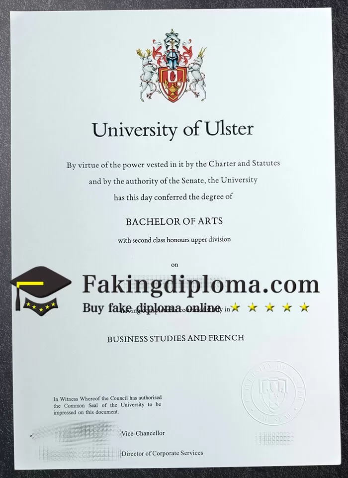 Order University of Ulster diploma, get University of Ulster degree.