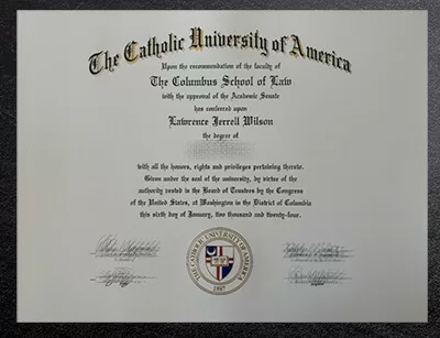Where to Buy Catholic University of America diploma?