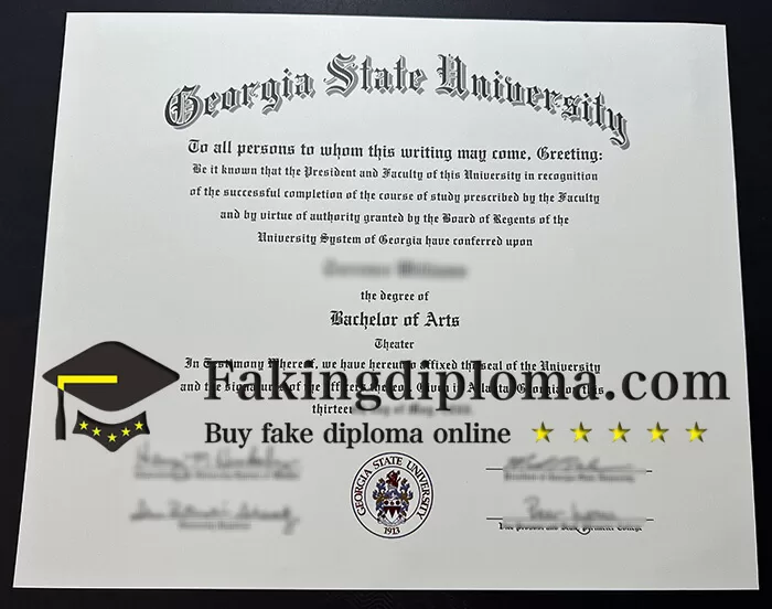 Buy Georgia State University diploma online.
